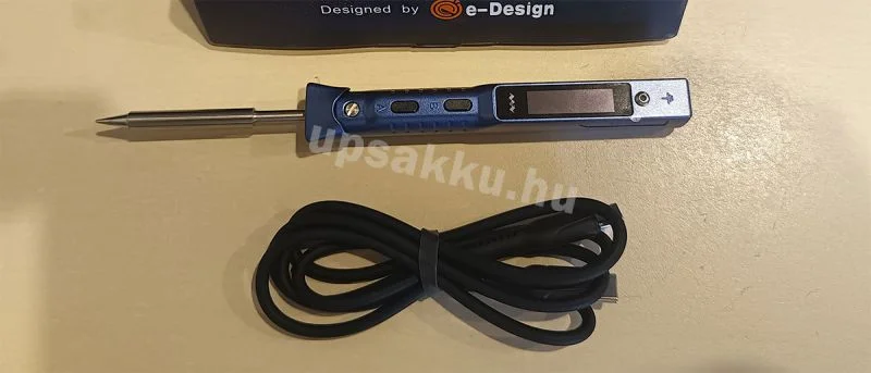 A képen a TS101, USB-C tápról működő, intelligens forrasztópákánk látható. - A forrasztásról A képen a TS101, USB-C tápról működő, intelligens forrasztópákánk látható. - A forrasztásról