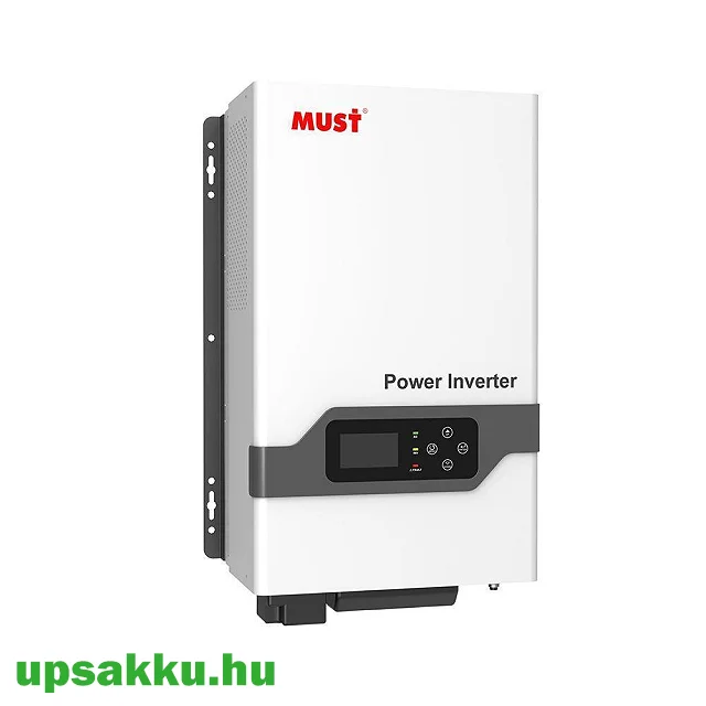 MUST EP3000PLUS külső akkus szünetmentes tápegység (24V inverter) 3000W - TISZTA SZINUSZOS! - KIÁLLÍTOTT